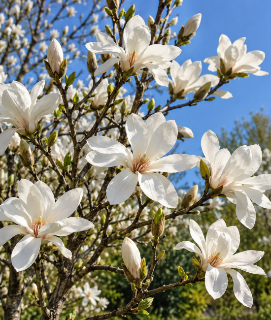 Magnolie Kobus ( alveolă )