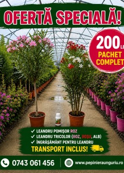 Pachet Promotional leandru pomisor+tricolor+ingrasamant+Transport GRATUIT